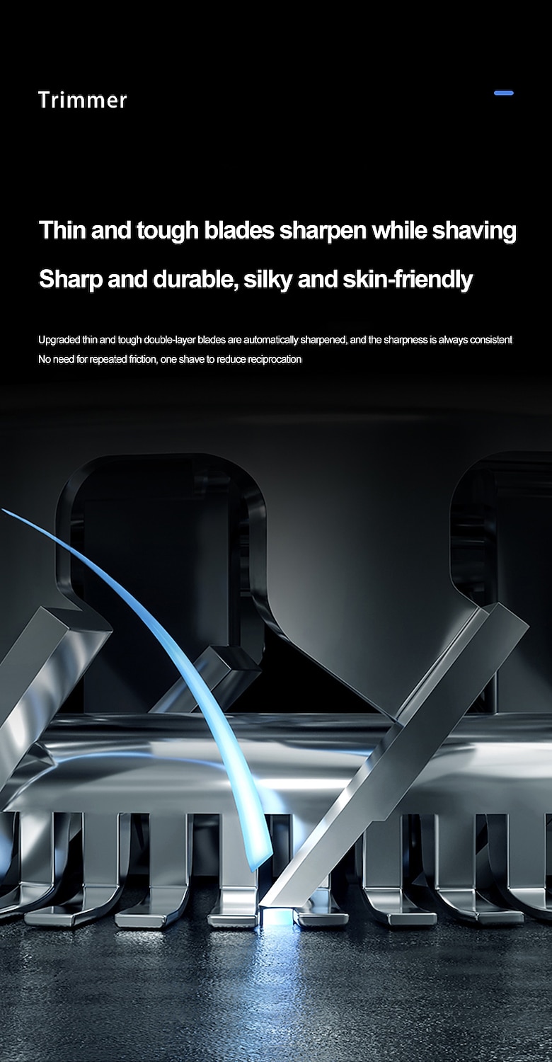 Electric Nose Hair Clipper Rechargeable Multi-kinetic Shaving Two-in-one Unisex Fully Automatic Washable Shaving Nose Trimmer 2025 - $14.99 –P9