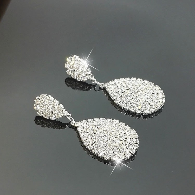 Per donna Orecchini a goccia Orecchino Corpo a pera goccia Moda Lusso Elegante Romantico Dolce Orecchini Gioielli Argento / Oro Per Feste Anniversario Regalo Graduazione Promettere 1 paio del 2026 a $5.49 –P5