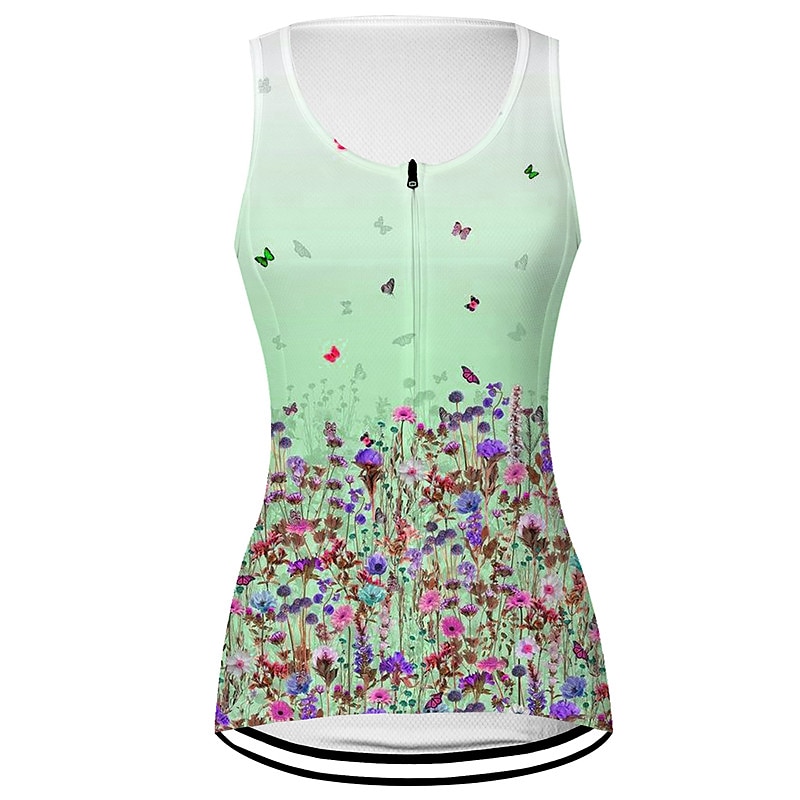 Per donna Gilet da ciclismo Maglia da ciclismo Senza maniche Bicicletta Gilet / Gilet Maglietta / Maglia Superiore con 3 tasche posteriori Ciclismo da montagna Cicismo su strada Traspirante del 2025 a zł100.99 –P4