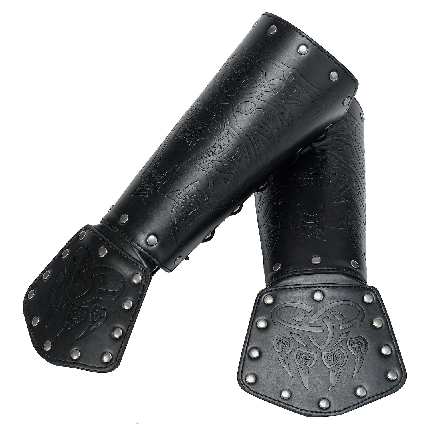 Vintage Punk e gótico Medieval Traje Cosplay Armas e Armaduras Pulseira Guerreiro Cavalheiro Viking Tiro com arco Homens Viking Dia Das Bruxas Baile de Máscaras Espetáculo Palco feira renascentista de 2025 por $23.99 –P12