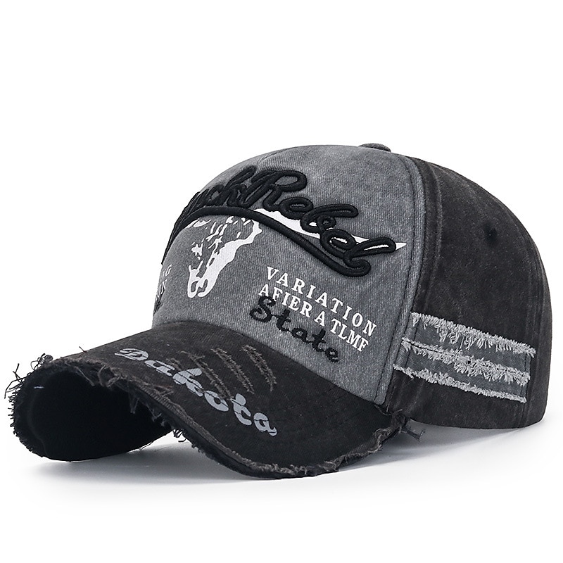 Herr Unisex Basebollkeps Trucker Hat Rubinrött Blå Polyester Årgång Resor Strandstil Utomhus Semester Färgblock Justerbara Solskyddskräm Andningsfunktion Mode 2025 - $13.49 –P7