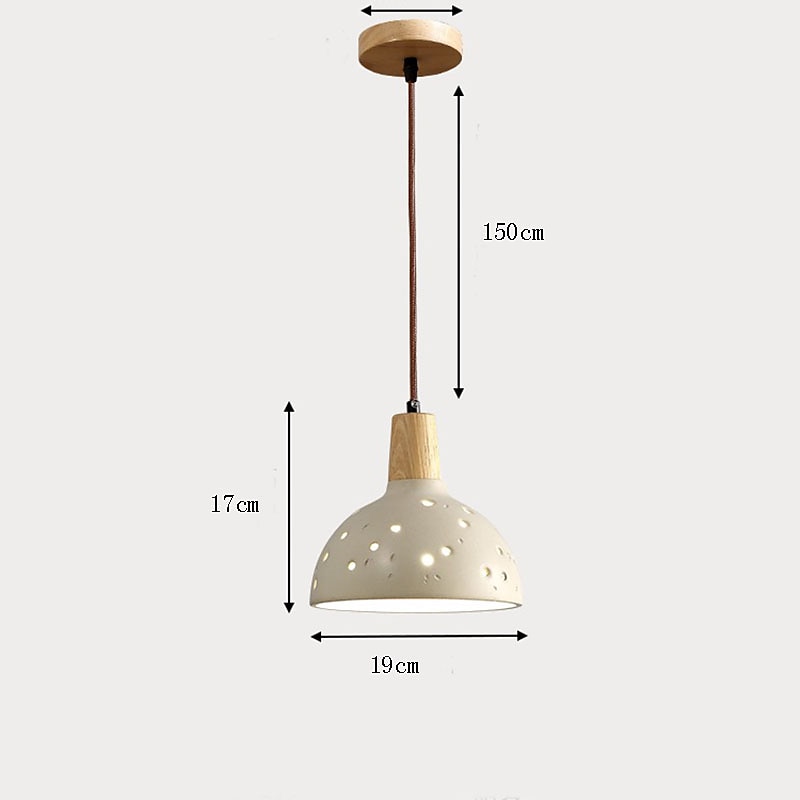 LED suspension design ciment 10 "éclairage de l'îlot de cuisine moderne ferme foyer entrée luminaires plafond suspendu globe sur table cordon réglable 1 pièces 110-240v de 2025 ? $161.44 –P13