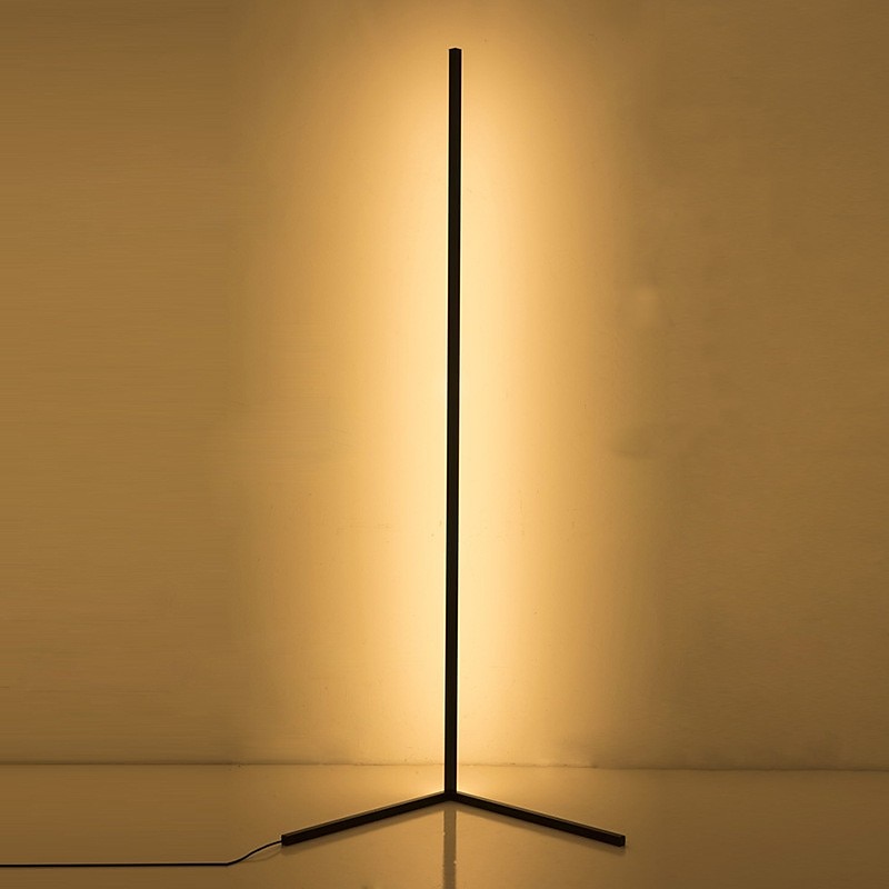 Nowoczesna narożna lampa podłogowa led nastrojowe światło światła kolorowa sypialnia salon dekoracja wnętrz oświetlenie wewnętrzne lampy stojące 2025 - $164.99 –P13