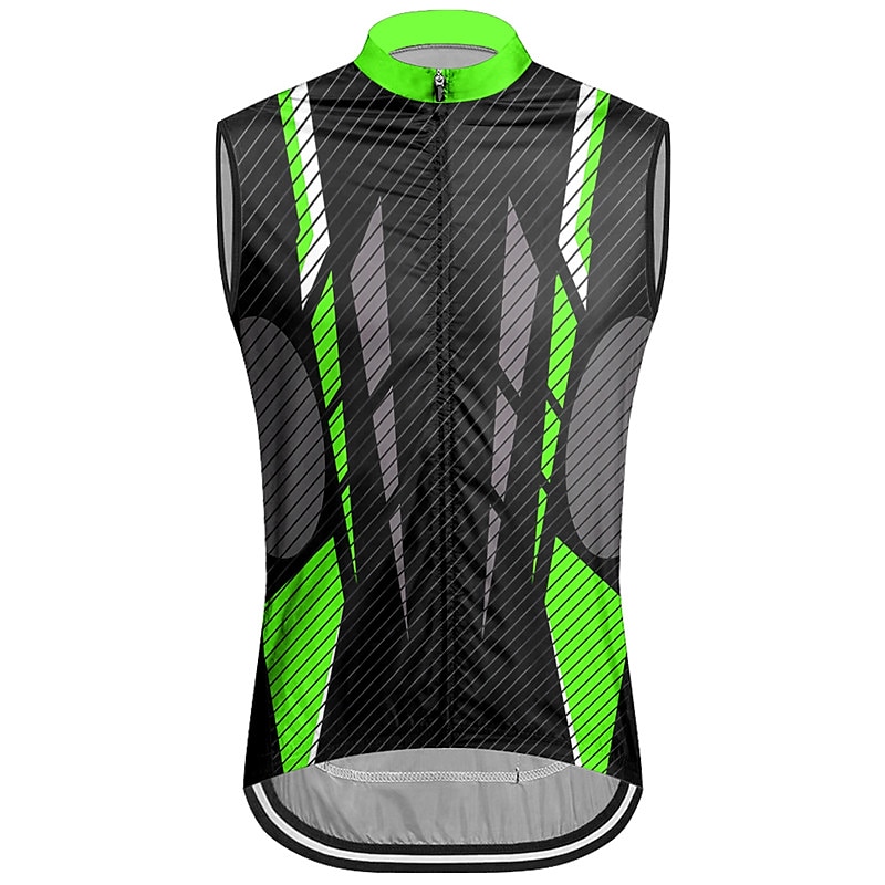 Men's Cycling Vest Cycling Jersey Sleeveless Bike Vest / Gilet Jersey Top with 3 Rear Pockets Mountain Bike MTB Road Bike Cycling Breathable Quick Dry Moisture Wicking Back Pocket Royal Blue Sky Blue 2025 - $25.99 –P6