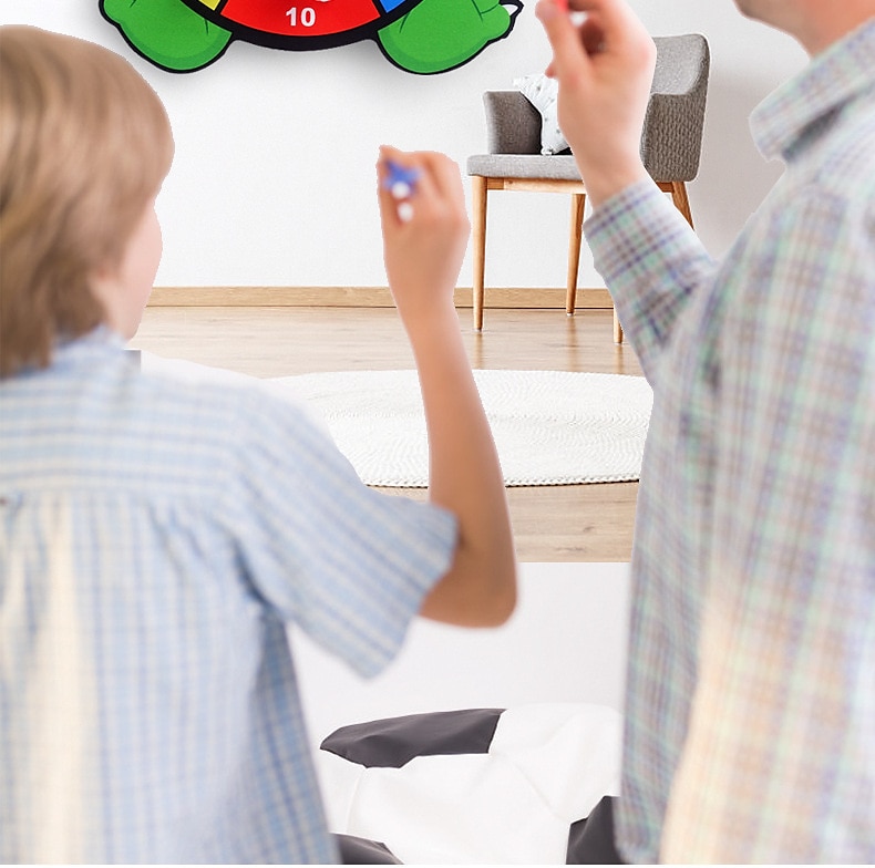 kinderen cartoon dier dartbord kleverige bal konijn familie interactief educatief speelgoed festival cadeau voor kerstcadeaus 2025 - $16.49 –P9