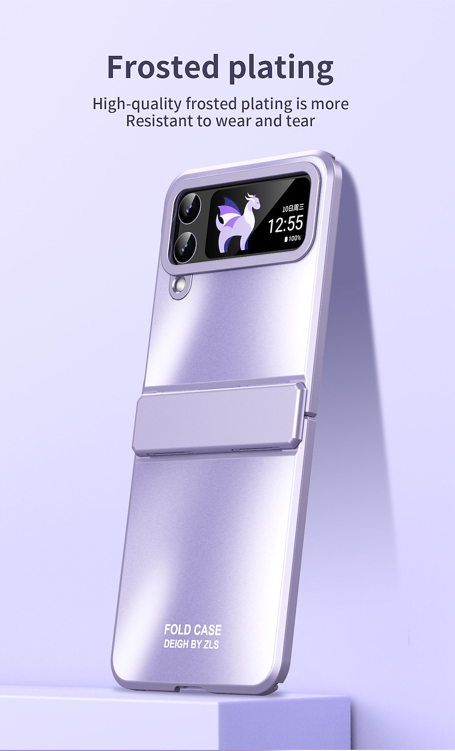 2025年 電話 ケース 用途 サムスンのギャラクシー Zフリップ6 Z Flip 5 Z Flip 4 Z Flip 3 フルボディーケース 耐衝撃 ソリッド アルミニウム合金 コレクション – $24.99 –P7