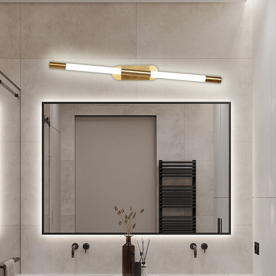 lampada da parete a led striscia design 22 "moderna lampada da parete a sfondo led soggiorno camera da letto comodino 10w alluminio applique da parete per interni ligting applique bianco caldo 1 pz del 2025 a $82.99 –P9