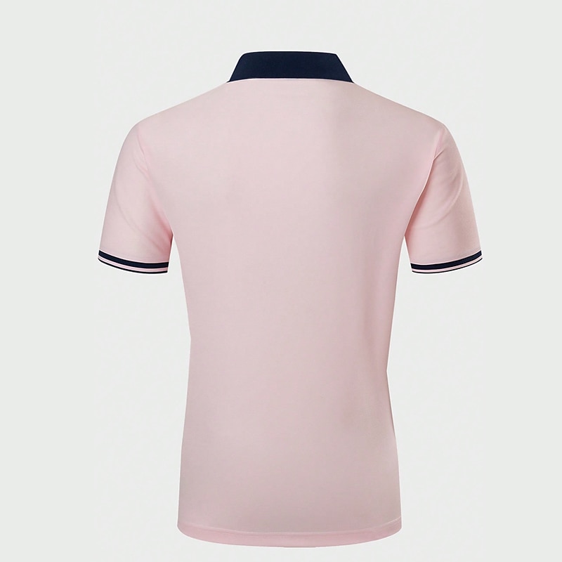 Herren Polos mit Knöpfen Poloshirt Casual Festtage Kargen Kurzarm Modisch Basic Glatt Klassisch Sommer Regular Fit Weiß Rosa Orange Kaki Polos mit Knöpfen 2025 - $15.49 –P9