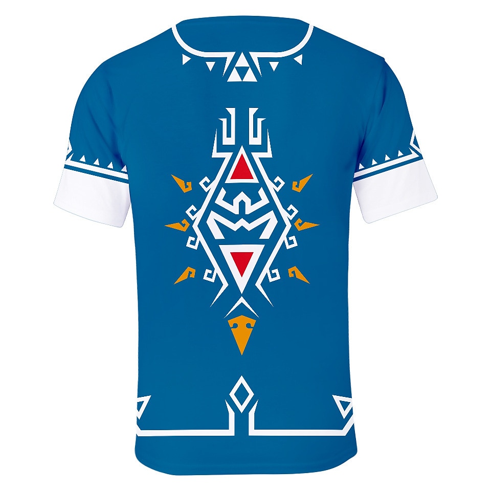 The Legend of Zelda: Tears of the Kingdom Článek Princezna Zelda Trička Anime 3D Grafika Pro Pro páry Pánské Dámské Dospělé Plesová maškaráda 3D tisk Běžné / Denní 2025 - $17.99 –P5