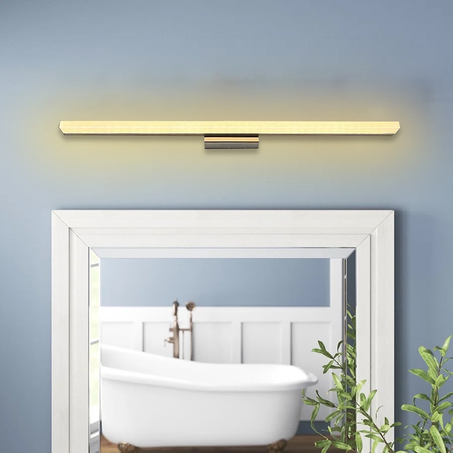 servantlys led speil frontlampe vanntett ip20 led baderomslys over speil veggbelysningsarmaturer for bad soverom stue skap 110-240v 2025 - $82.99 –P1