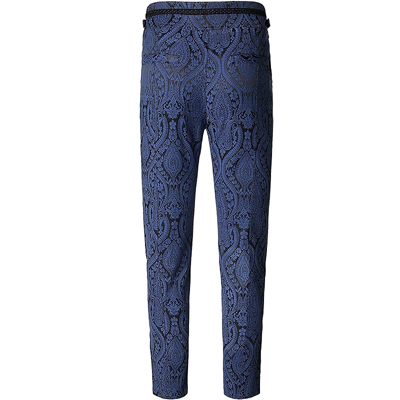 Prinz Vampir Retro Vintage Punk & Gothic Mittelalterlich Renaissance Steampunk Hosen Hose Hohe Taillenlinie Herren Jacquard Kostüm Jahrgang Cosplay Normallänge Hosen Halloween 2025 - $38.99 –P3