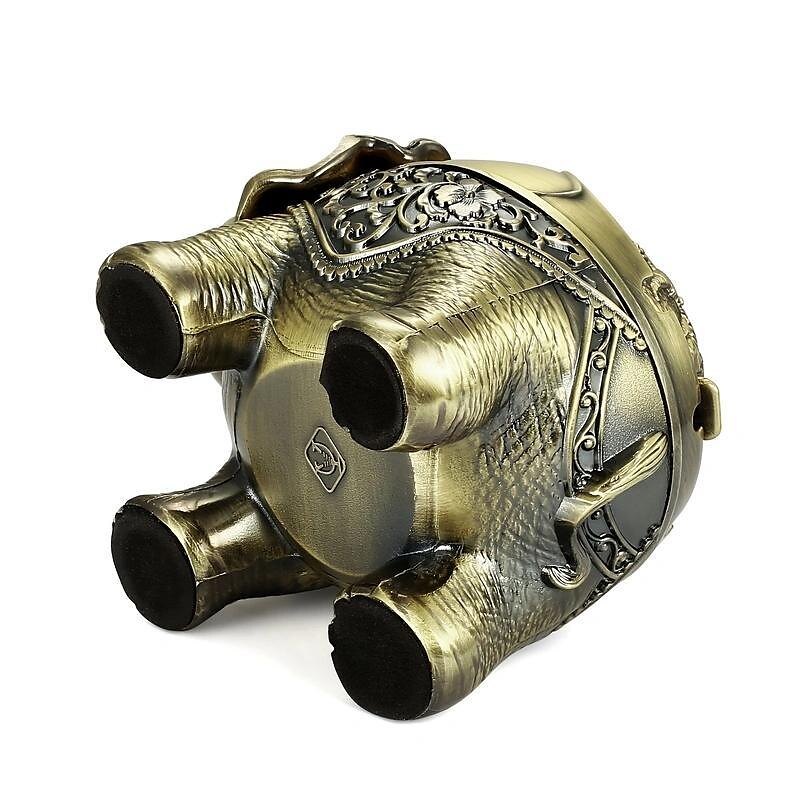 high-end retro metall elefant askkopp personlighet kreativ trend dekoration hem vardagsrum askkopp kontorsdekoration 2025 - $26.99 –P3