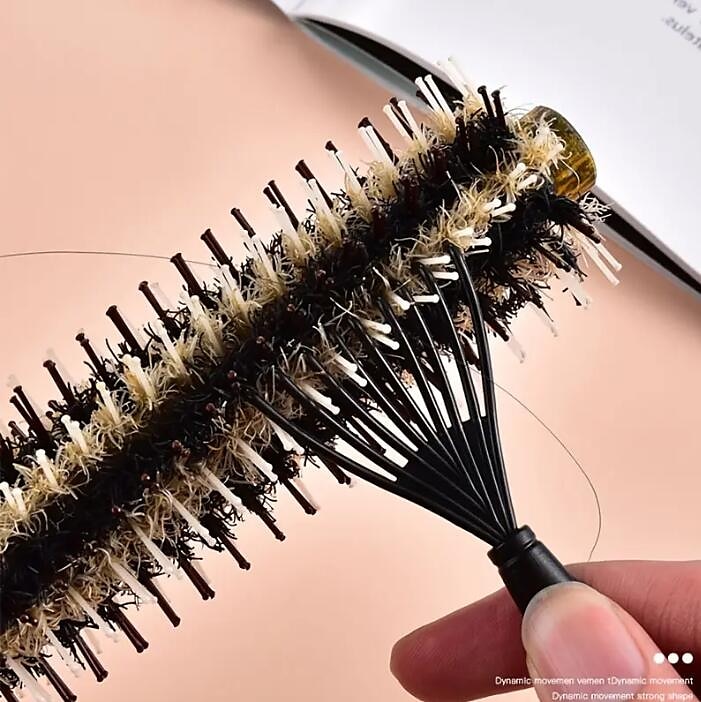 Hair Brush Cleaner Tool, Hairbrush Cleaning Rake, Hair Brush Comb Cleaner  Comb, Hair Brush Cleaner Hair Dirt Remove Comb Embeded Tool Salon Home Pick