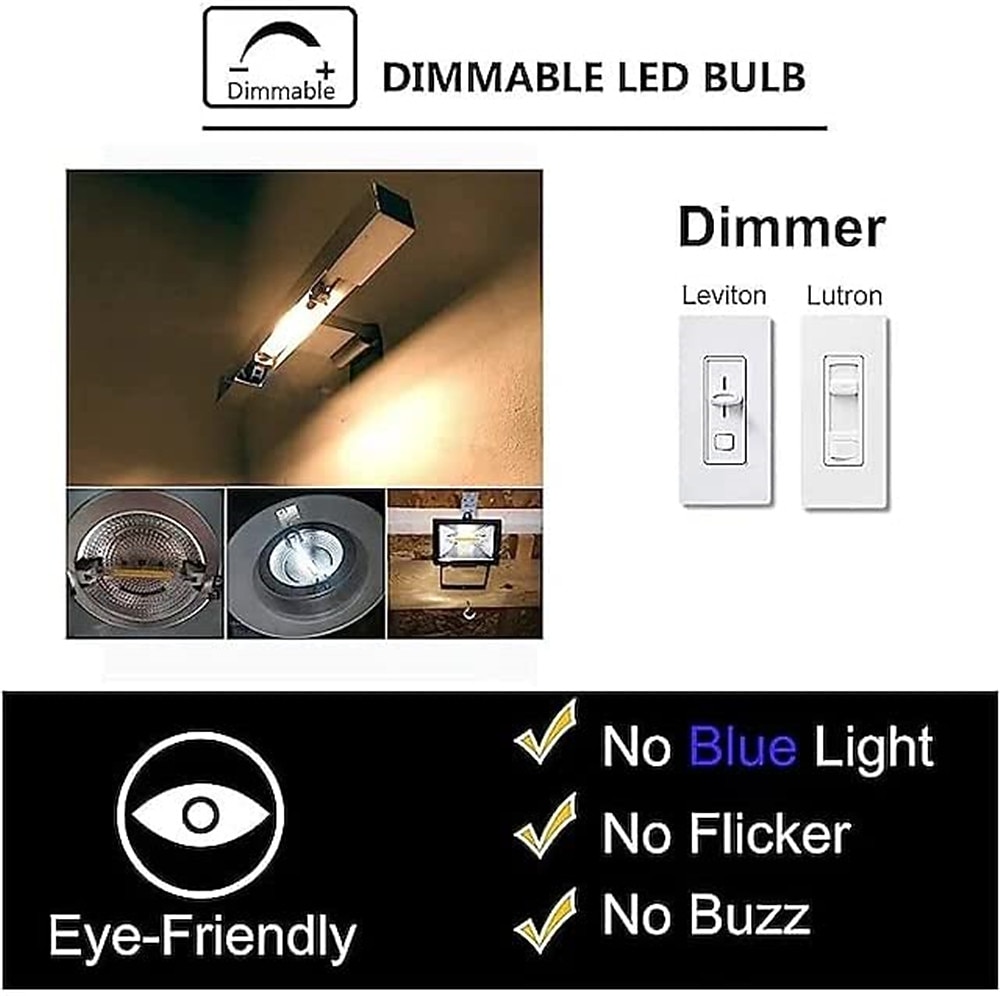 2025年 r7s LED 電球 78 ミリメートル 118 ミリメートルガラス管ハイパワーコブライト ac110v 220v 家庭用ハロゲンランプ 100 ワット相当の交換ウォームコールドホワイト 360°ビーム角 110-240v  コレクション – $8.49 –P2