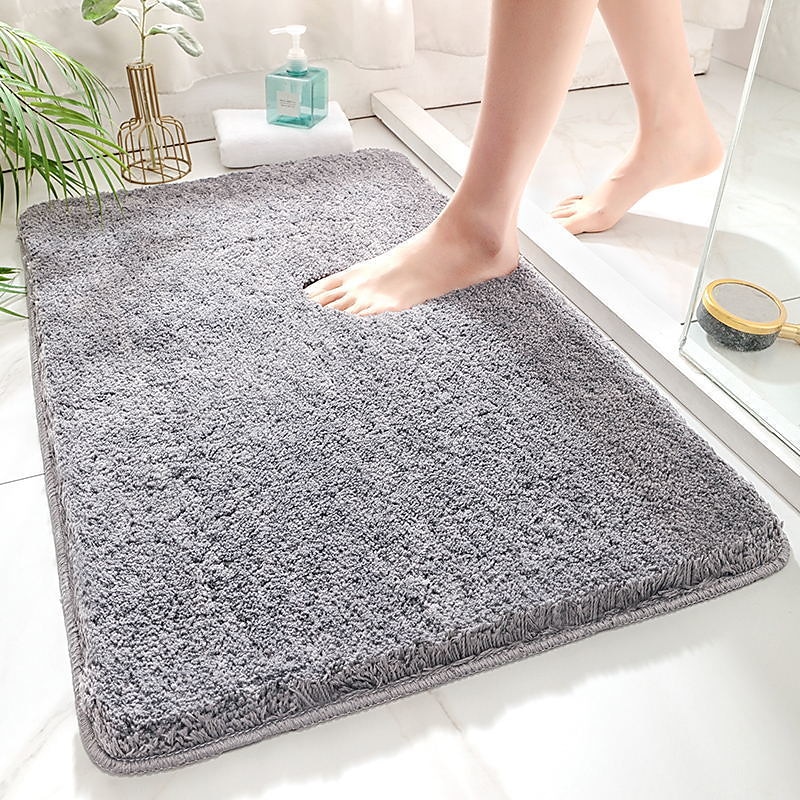 Bathroom Entrance Water Absorption And Anti-Skid Floor Mat Bedroom Entrance  Foot Mat Carpet