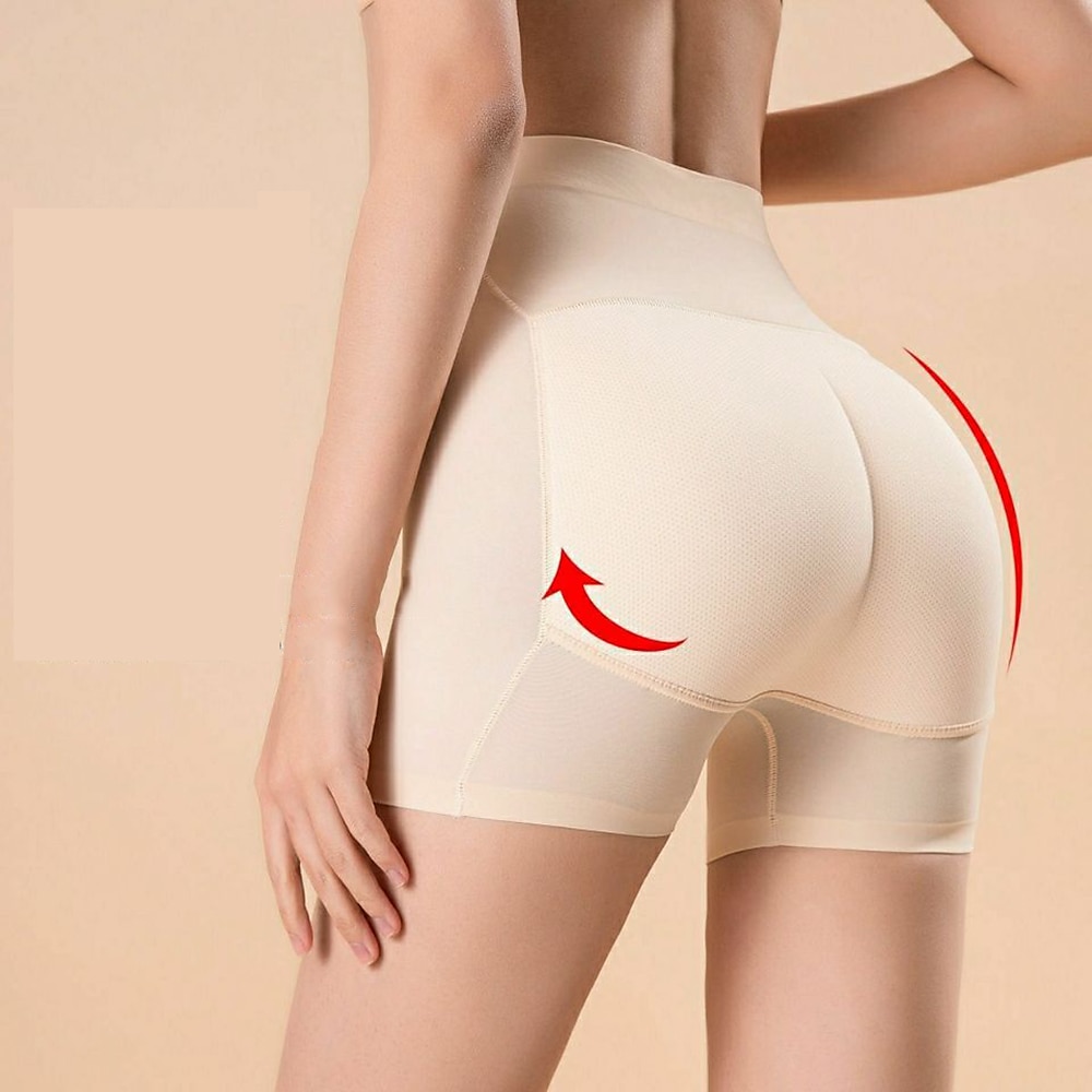 pantaloncini modellanti da donna con vita alta e scrunch, corti neri, semplici, completi per la casa del 2025 a $13.99 –P7