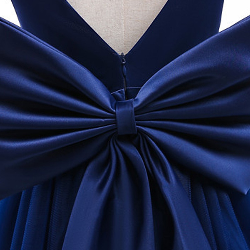 kinderkleidung Mädchen Blumenmädchen Kleid Kleid Party Kleid Feste Farbe Ärmellos Formal Leistung Hochzeit Gitter Rückenfrei Elegant Modisch bezaubernd Polyester Maxi abendkleider Schaukelkleid 2026 - $48.99 –P8