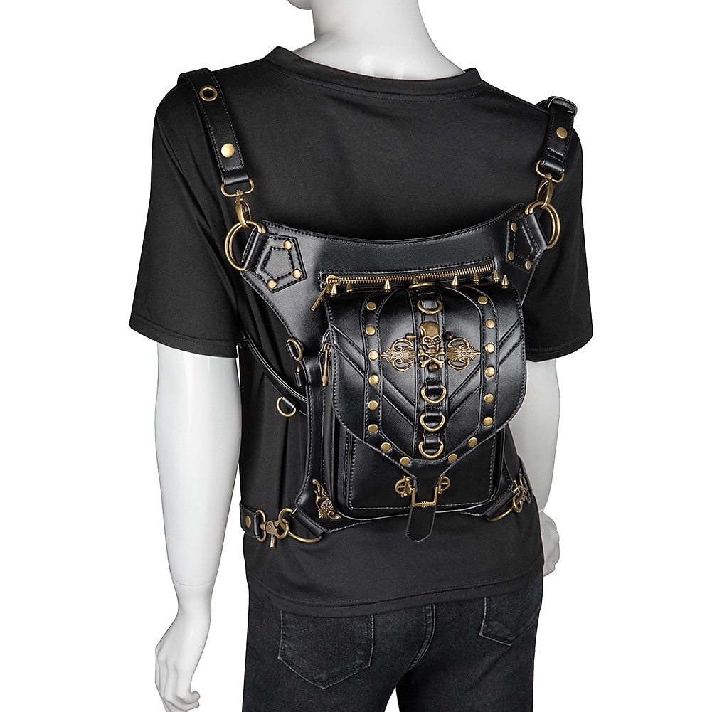 Retro Punk a gotika Steampunk batoh Bel Çantası Morový doktor Maškarní kostým Pánské Dámské Plesová maškaráda Zpátky do školy Večírek Dospělí Taška 2025 - $68.99 –P6