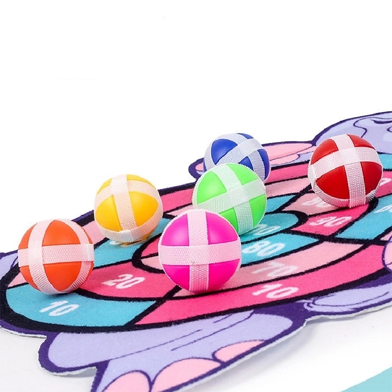 kinderen cartoon dier dartbord kleverige bal konijn familie interactief educatief speelgoed festival cadeau voor kerstcadeaus 2025 - $16.49 –P6