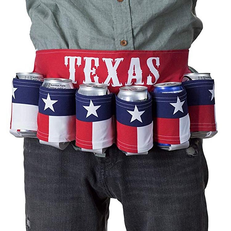 Independence Day Beer Belt, KEEP AMERICA DRUNK Beverage Beer Belt, Stripes And Stars Pattern USA Americana Patriotic Beer Belt, 4th Of July Party Decor, Summer Party Outdoor Decorations, Outdoor Party Favors 2025 - $22.99 –P4