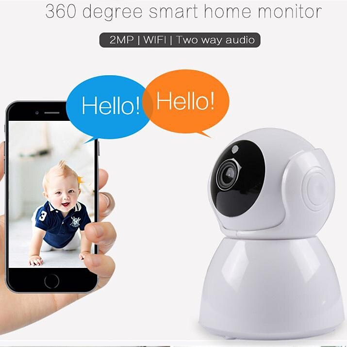 2025年 720p ip セキュリティカメラワイヤレス cctv wifi ホーム監視カメラベビーモニターサポート p2p 電話リモコン ir カットフィルター赤外線ナイトビジョンモーション検出双方向オーディオネットワーク ptz カメラ コレクション – $48.99 –P6