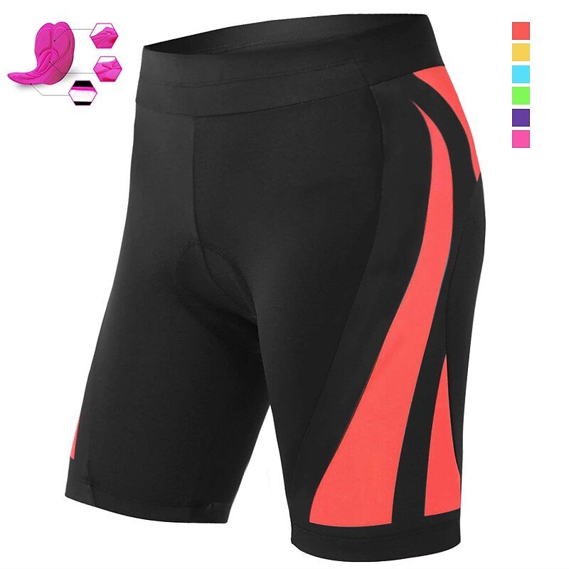 Mujer Retazos Culotte Ciclismo Bicicleta Pantalones Cortos Acolchados Prendas de abajo MTB Bicicleta Montaña Ciclismo Carretera Deportes Almohadilla 3D Secado rápido Dispersor de humedad Transpirable 2026 - $26.99 –P4