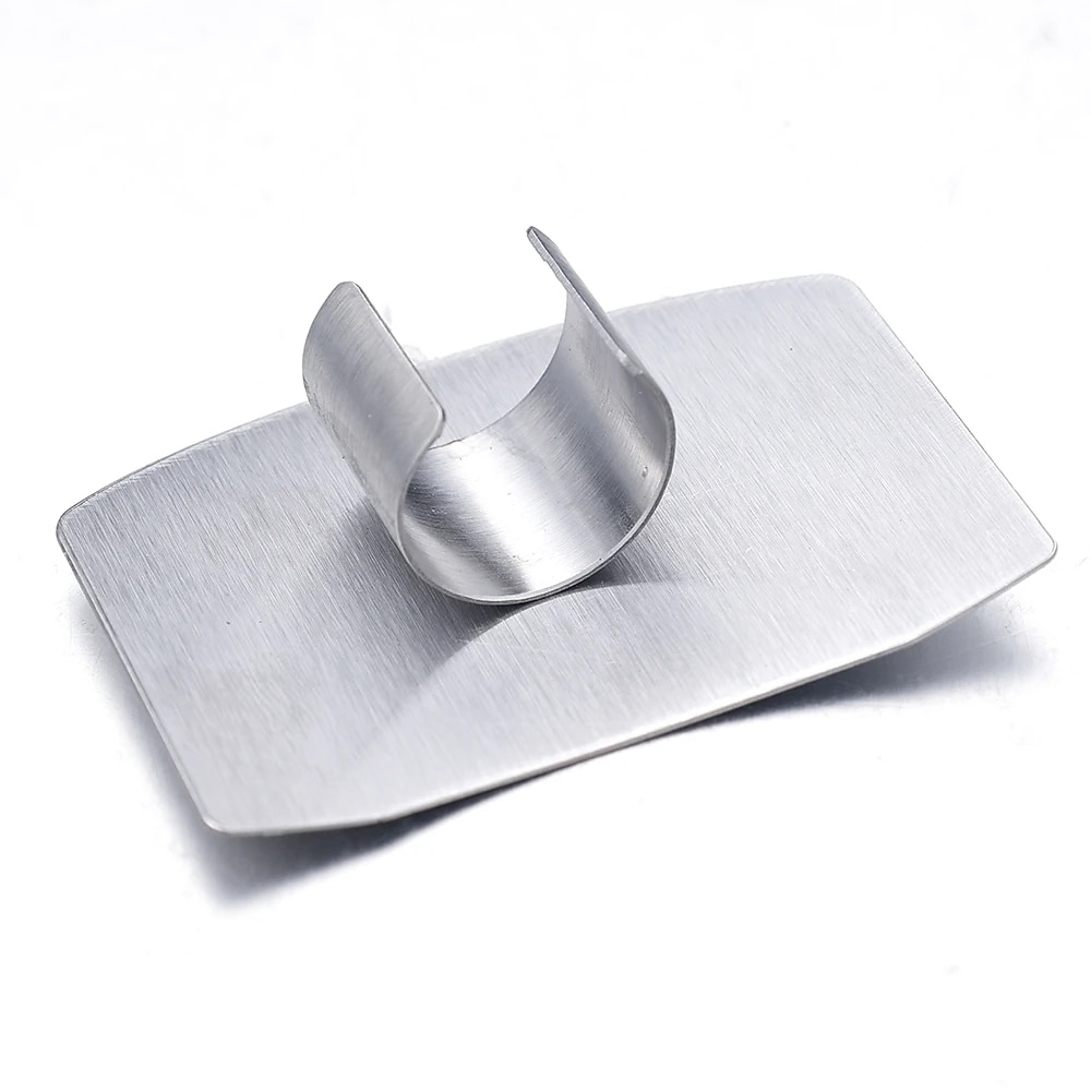 Kitchen Tool Accessories Stainless Steel Finger Guard Safety