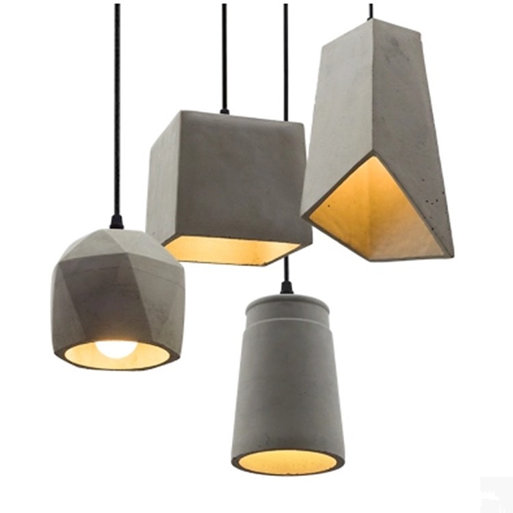 LED Pendant Lights Cement Kitchen Island Lighting Modern Farmhouse Foyer Entryway Light Fixtures Ceiling Hanging Globe Over Table 110-240V 2025 - $101.99 –P1