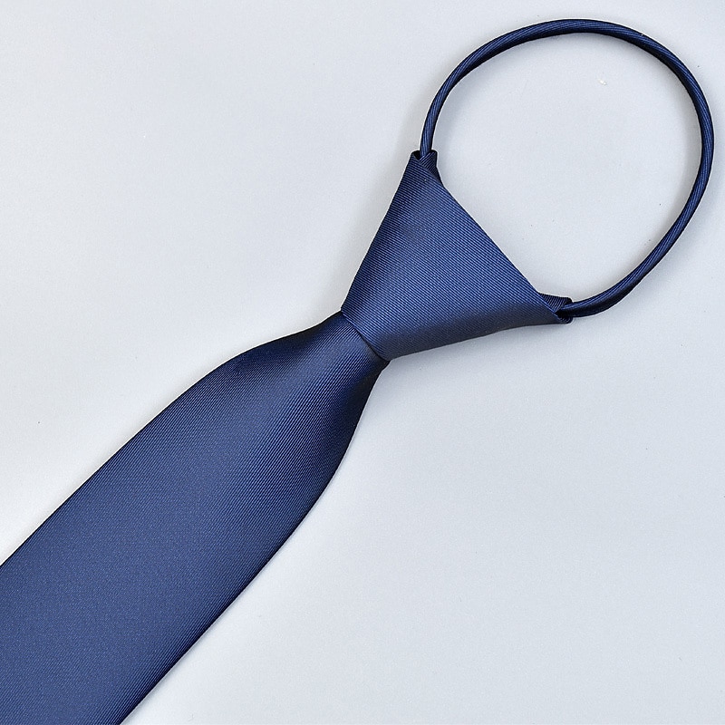 Per uomo Cravatte Cravatta con zip Cravatte da uomo Cravatta con cerniera Cravatta sottile Pretied Con fiocco Liscio Matrimonio Compleanno del 2025 a $12.49 –P3