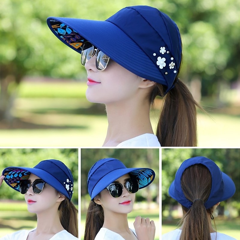 cappello da sole estivo da donna cappello da sole da viaggio all'aperto cappello da sole pieghevole cappello da sole anti-ultravioletto del 2025 a $6.49 –P1