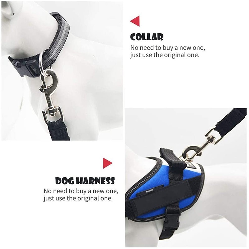 Retractable Dog Safety Belt Pet Car Safety Belt Dog Car Safety Buckle 2026 - $16.99 –P5