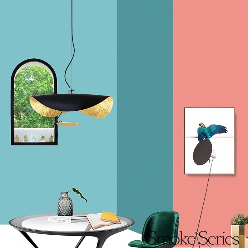LED Pendant Light Golden Hat Chandelier Bar Model Room Clothing Store Hotel Restaurant Hotel Club Lobby Light,Post-modern Light Luxury Creative Flying Saucer Chandelier 2025 - $349.99 –P4