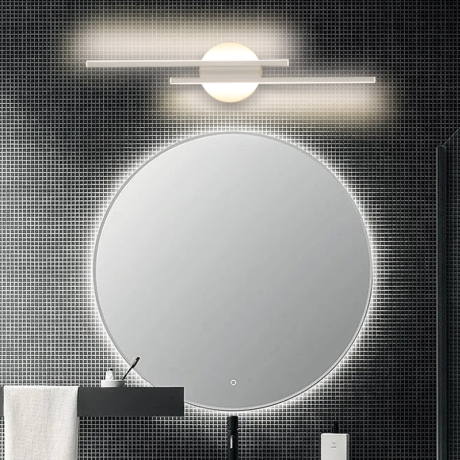 Vanity Light LED Mirror Front Lamp Waterproof IP20 71cm LED Bathroom Lights Over Mirror Black/White Wall Lighting Fixtures for Bathroom Bedroom Living Room Cabinet 110-240V 2025 - $91.99 –P7
