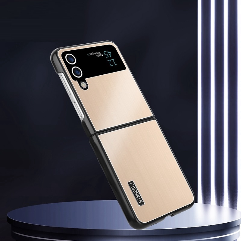 teléfono Funda Para Samsung galaxia Z Flip 6 Z Flip 5 Z Flip 4 Z Flip 3 Estuche ultrafino Marco Antigolpes anti-caída Protección de grado militar Armadura Aleación de aluminio 2025 - $20.99 –P6