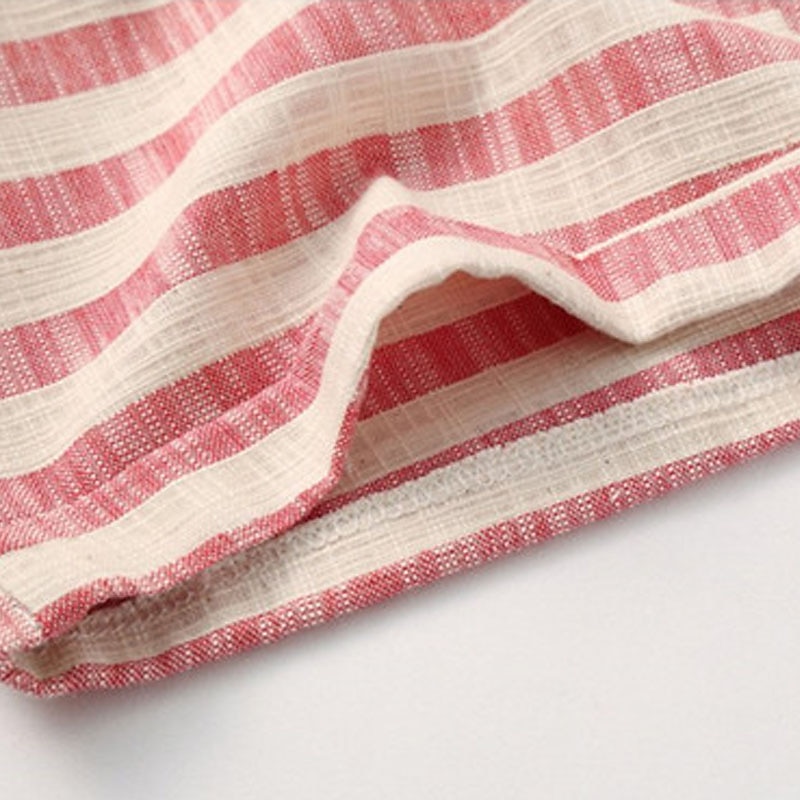 Men's Shorts Summer Shorts Beach Shorts Drawstring Elastic Waist Straight Leg Stripe Plaid Checkered Comfort Breathable Short Casual Daily Holiday Fashion Classic Style Black Red 2025 - $16.49 –P6
