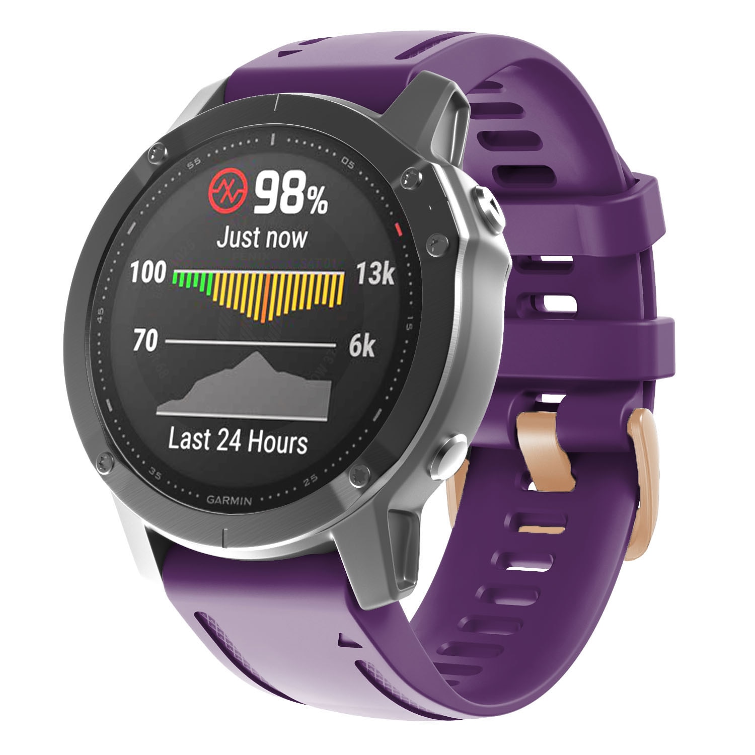 Kellon ranneke varten Garmin Fenix 7S Pro 6S 5S Plus Epix Pro 42mm Approach S70 42mm Instinct 2S Descent Mk2S D2 Delta S 20mm Silikoni Korvaus Hihna Pikakiinnitys 22mm Urheiluhihna Ranneke 2025 - $13.99 -P17