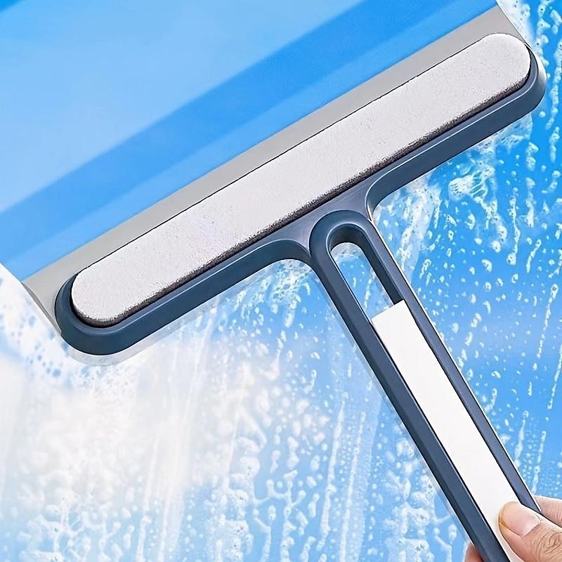 Multi-Functional Shower Squeegee, Household Cleaning Tools, Mirror Wiper,  Glass Window Cleaner Squeegee, Apply to Tiles, Shower Doors, Bathroom