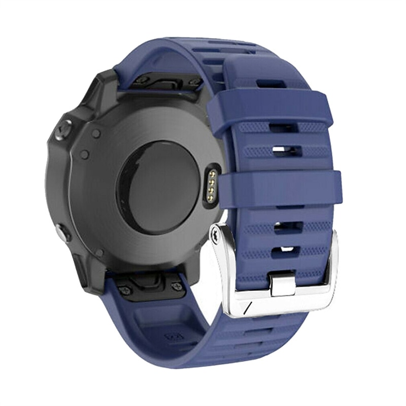 Ver Banda para Garmin Fenix 7 7X 6 6X Pro Epix Pro 47mm 51mm Instinct 2X Approach S70 47mm S62 S60 Forerunner 955 945 Epix Marq Descent Quatix 22mm 26mm Silicona Reemplazo Correa Ajustable Correa 2025 - $22.99 –P14