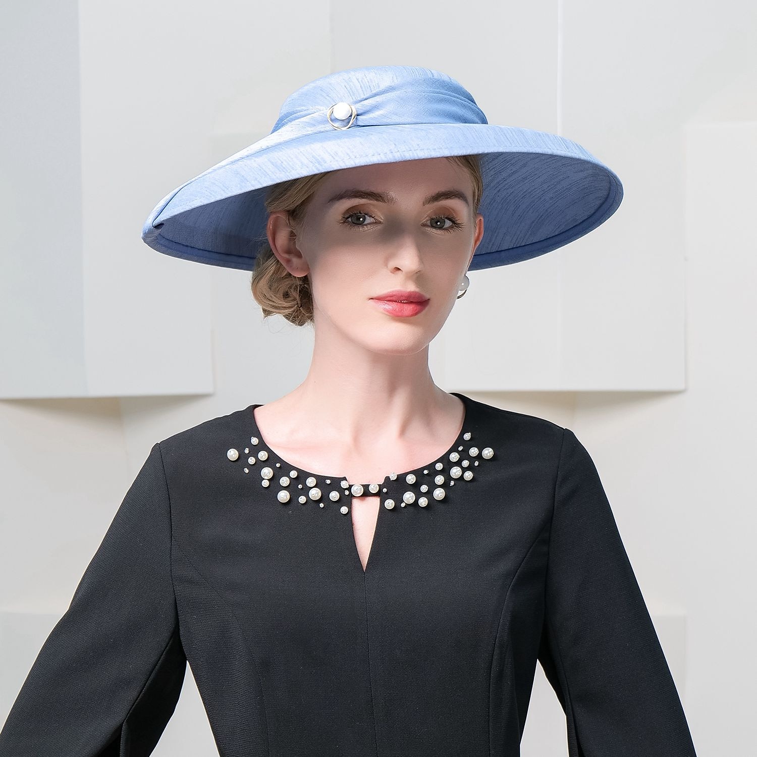 Huvudbonader Polyester / bomullsblandning syntetisk fiber Plommonstop / Cloche hatt Solhatt Cloche hatt Ledigt Helgdag Dam Brittisk Med Keps Bård Hårbonad Huvudbonader 2025 - $46.99 –P5
