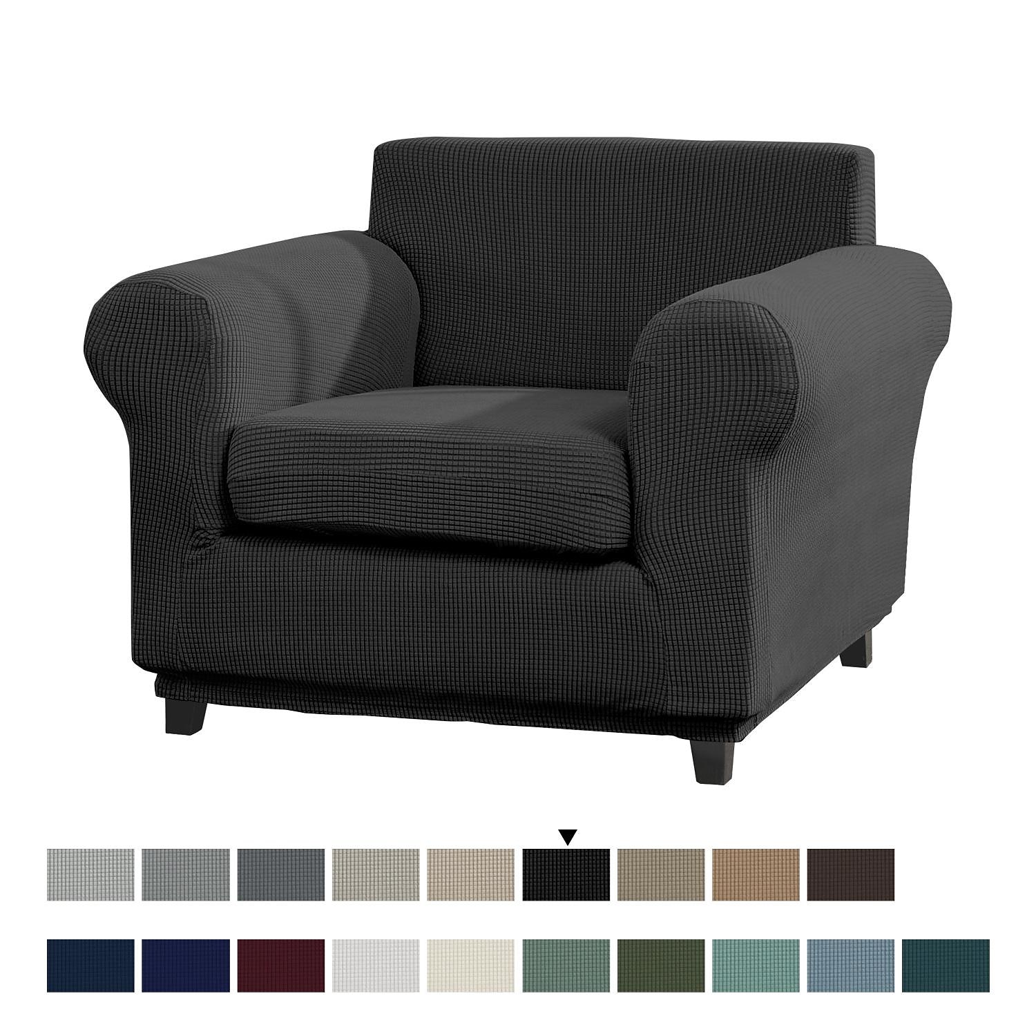 Stretch Single Sofa Cover For Dogs Pet, Armchair Slipcover 1 Seater Couch Furniture Protector with Elastic Bottom Washable Couch Furniture Protector 2025 - $56.99 –P13
