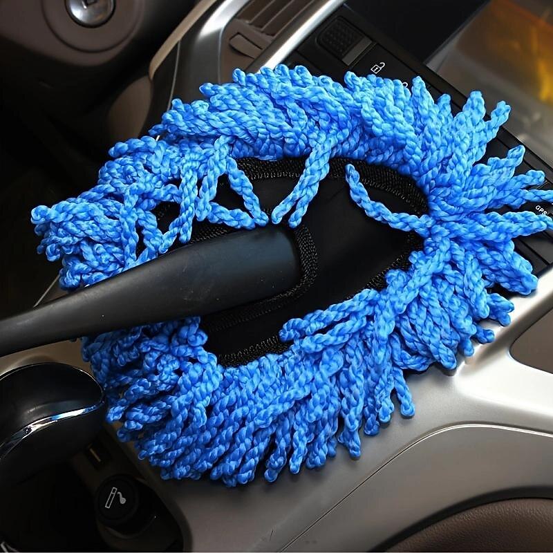 Car Dust Removal Small Duster Wipe, Car Soft Brush Cleaning Brush