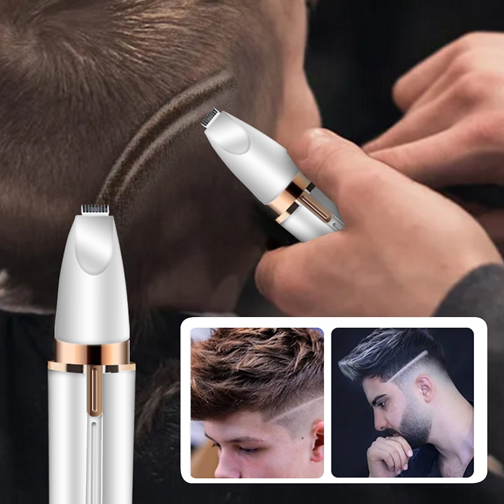 Portable 4 in 1 Electric Epilator Women Eyebrow Nose Lady Trimmer Facial Hair Removal Face Body Painless Female Shaver Depilator Valentine's Day Gift 2026 - $18.99 –P4