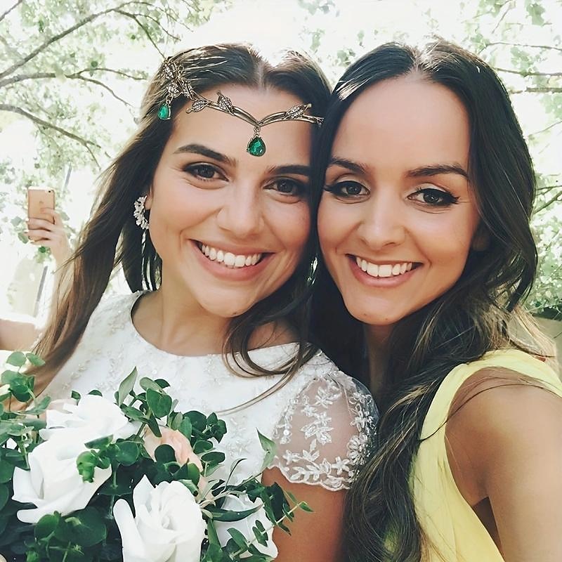 Couronne de feuilles victoriennes pour femmes diadème rétro vintage rococo coiffure de mariée tête de strass pour accessoires de cheveux de mariage de 2025 ? $17.49 –P7