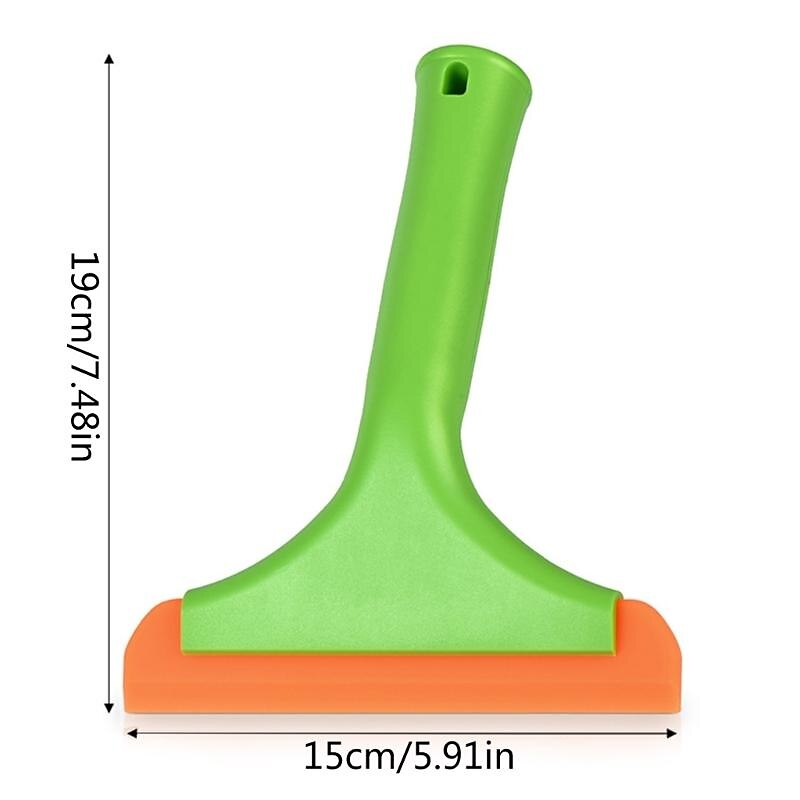 Super Flexible Silicone Squeegee Auto Water Blade Water Wiper Shower Squeegee Long Handle for Car Windshield Window 2025 - $10.99 –P2