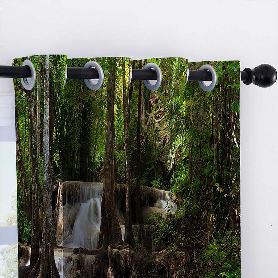 Wodoodporne zasłony zewnętrzne do wewnętrznego patio weselnego grube zasłony przelotowe do sypialni weselnej, salonu, werandy, pergoli, kabiny, 1 panel 2025 - $31.99 –P16