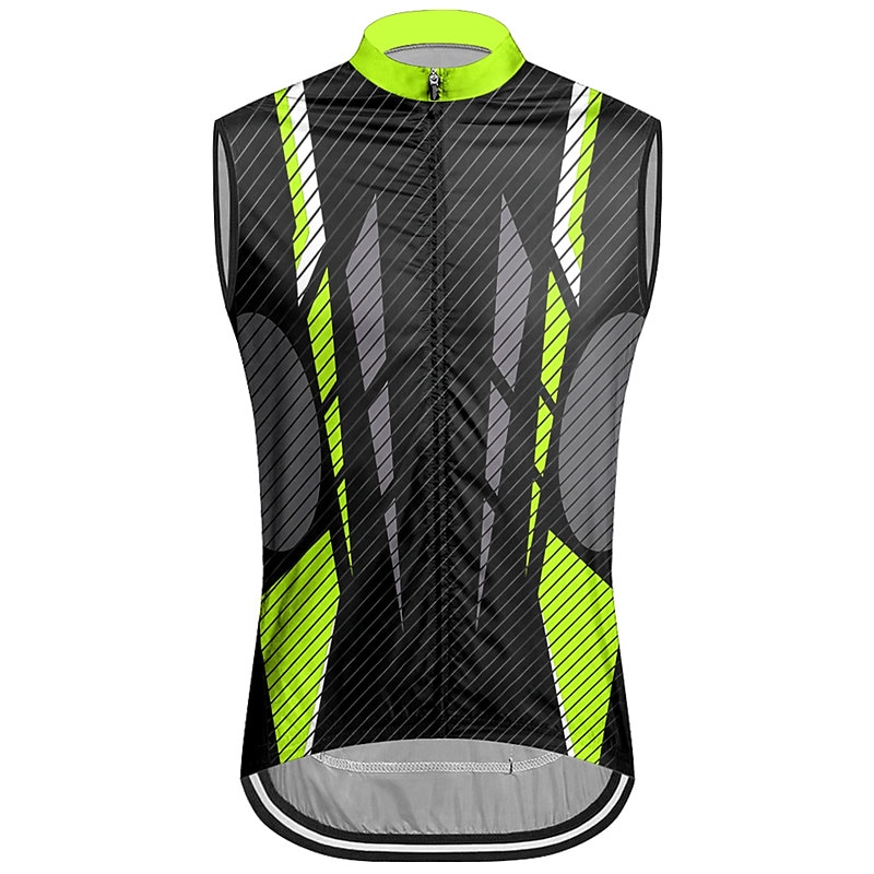 Men's Cycling Vest Cycling Jersey Sleeveless Bike Vest / Gilet Jersey Top with 3 Rear Pockets Mountain Bike MTB Road Bike Cycling Breathable Quick Dry Moisture Wicking Back Pocket Royal Blue Sky Blue 2025 - $25.99 –P3