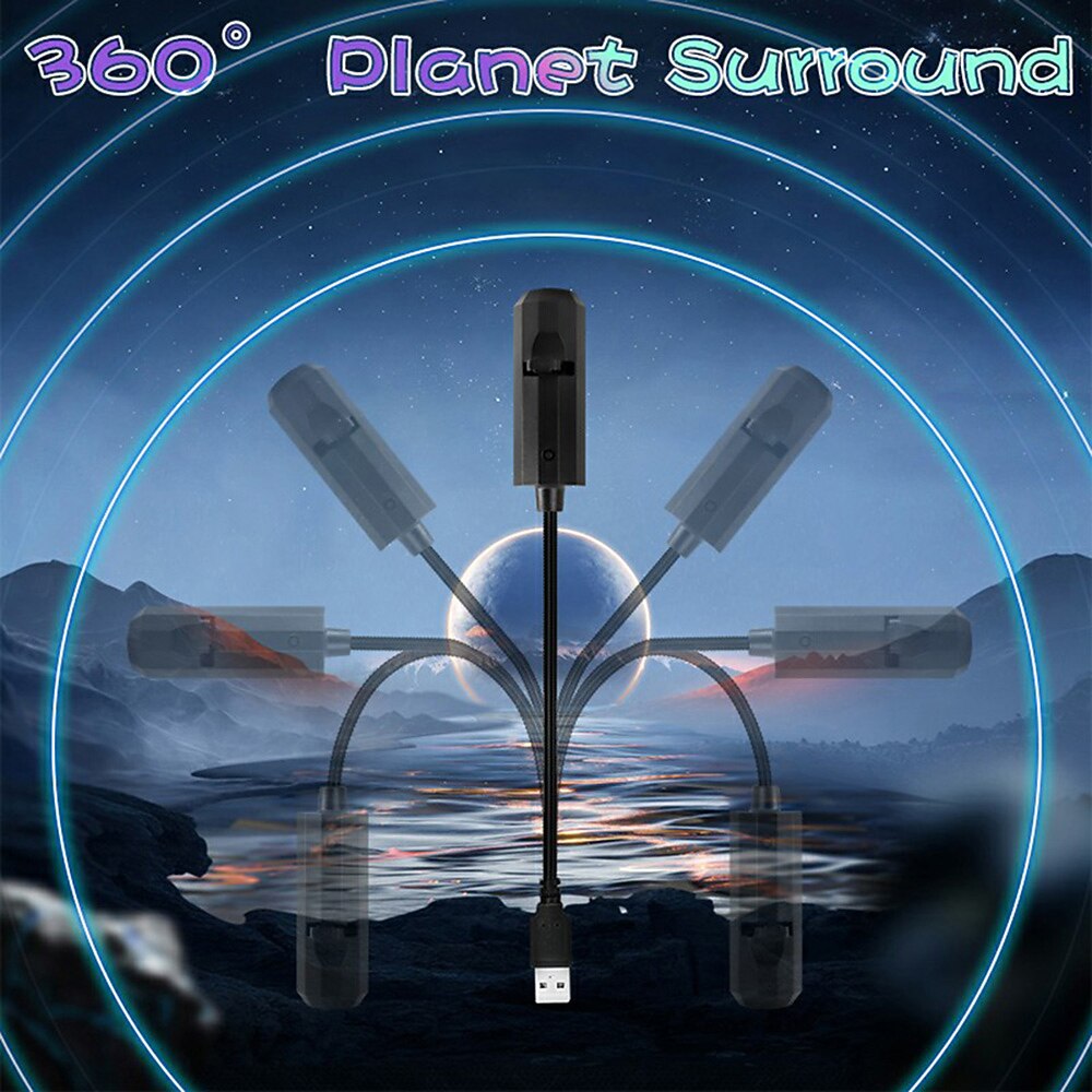 maan aarde astronaut lamp projector nachtlampje 360 maan projectie licht usb ster nachtlampje opladen verlichting met 3 modiromantische sfeer lamp voor selfie backgroun slaapkamer decor 2025 - $15.49 –P7