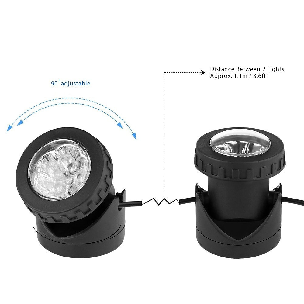 2025年 LED ソーラー パワー ランプ - RGB カラー変更屋外通路スポットライト、庭の造園用 IP68 防水ソーラー ライト  コレクション – $28.99 –P9