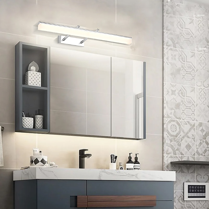 Mirror LED Vanity Light Bathroom Lighting Living Room Bathroom Iron Wall Light IP66 Generic 16 W 2025 - $104.99 –P8