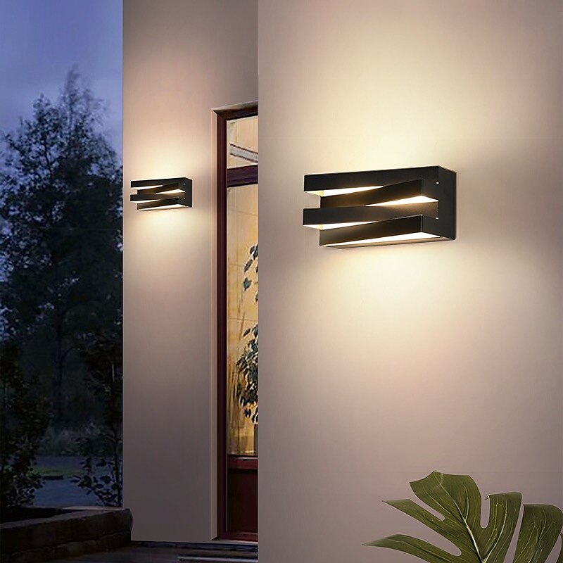 Lampada Da Parete A Led Da Esterno Impermeabile 10 W Su E Giù Illuminazione Da Interno A Doppia Testa Curva Da Parete Camera Da Letto Moderna Luce Bianca Calda del 2025 a $82.99 –P2